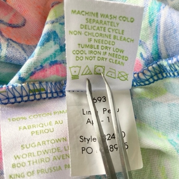 Lilly Pulitzer Windsor Strapless Surf Gypsea Dress, Size XXS - Picture 9 of 9